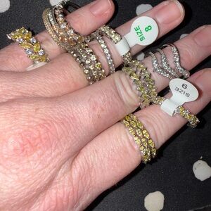 Miscellaneous LOT of Bomb Party bands/rings